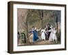 Reunion in the Luxembourg Gardens, 1761-1845-Louis Leopold Boilly-Framed Giclee Print