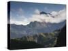 Reunion Island, Cirque De Cilaos, Le Piton Des Neiges-Walter Bibikow-Stretched Canvas