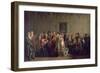 Reunion of Artists in the Studio of Isabey, 1798-Louis Leopold Boilly-Framed Giclee Print