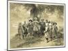 Reunion of Tcherkesse Princes, Sodja Valley, on the Black Sea, Plate 3 from a Book on the Caucasus-Grigori Grigorevich Gagarin-Mounted Giclee Print