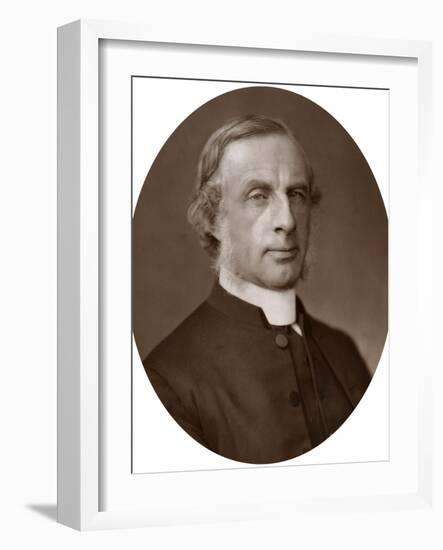Rev Edward Hayes Plumptre, DD, Dean of Wells, 1883-Lock & Whitfield-Framed Photographic Print