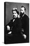 Rev Francis Ward Monck and William Oxley, Spiritualists-null-Stretched Canvas