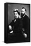 Rev Francis Ward Monck and William Oxley, Spiritualists-null-Framed Stretched Canvas