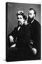 Rev Francis Ward Monck and William Oxley, Spiritualists-null-Stretched Canvas