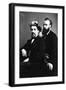 Rev Francis Ward Monck and William Oxley, Spiritualists-null-Framed Photographic Print