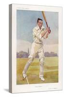 Rev Frank Hay Gillingham English Cricketer in Action-Spy (Leslie M. Ward)-Stretched Canvas