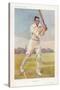 Rev Frank Hay Gillingham English Cricketer in Action-Spy (Leslie M. Ward)-Stretched Canvas