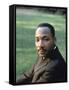 Rev. Martin Luther King, at Atlanta University for SCLC Sponsored Student Conf-Howard Sochurek-Framed Stretched Canvas