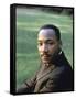 Rev. Martin Luther King, at Atlanta University for SCLC Sponsored Student Conf-Howard Sochurek-Framed Stretched Canvas