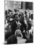 Rev. Martin Luther King, Jr. Leading Negro Demonstration for Strong Civil Rights-Francis Miller-Mounted Premium Photographic Print