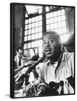 Rev. Ralph Abernathy, Leader of the 'Poor Peoples Campaign' Held a Press Conference from Jail-null-Framed Photo