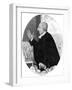 Rev Rowland Hill (Kay)-John Kay-Framed Art Print