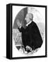 Rev Rowland Hill (Kay)-John Kay-Framed Stretched Canvas