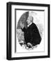 Rev Rowland Hill (Kay)-John Kay-Framed Art Print