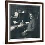 'Rev. Sylvester Horne, B.A., In His Study', 1901-Unknown-Framed Photographic Print