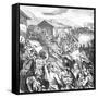 Rev War, Battle Novi 1799-Ludwig Burger-Framed Stretched Canvas