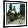 Revard Railway, a Trench, Aix-Les-Bains (Savoy, France), around 1900-Leon, Levy et Fils-Framed Photographic Print