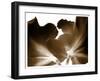 Reveal on White I-null-Framed Art Print