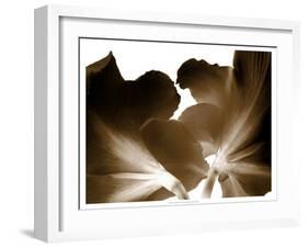 Reveal on White I-null-Framed Art Print