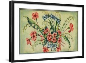 Reveil De Printemps Soap Label - Paris, France-Lantern Press-Framed Art Print