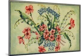 Reveil De Printemps Soap Label - Paris, France-Lantern Press-Mounted Art Print