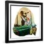 "Reveille,"August 15, 1931-Alan Foster-Framed Giclee Print