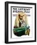 "Reveille," Saturday Evening Post Cover, August 15, 1931-Alan Foster-Framed Giclee Print