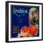 Revelation Orange Label - Naranjo, CA-Lantern Press-Framed Art Print