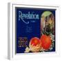 Revelation Orange Label - Naranjo, CA-Lantern Press-Framed Art Print