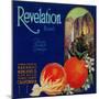 Revelation Orange Label - Naranjo, CA-Lantern Press-Mounted Art Print