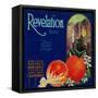 Revelation Orange Label - Naranjo, CA-Lantern Press-Framed Stretched Canvas