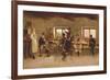 Revellers in a Pub, 1888-Simon Hollosy-Framed Giclee Print