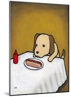 Revenge Is A Dish (Dog)-Luke Chueh-Mounted Art Print