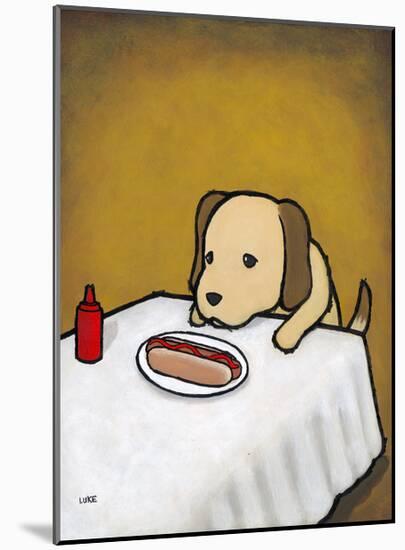 Revenge Is A Dish (Dog)-Luke Chueh-Mounted Art Print