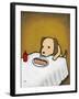 Revenge Is a Dish (Dog)-Luke Chueh-Framed Art Print