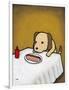 Revenge Is a Dish (Dog)-Luke Chueh-Framed Art Print