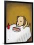 Revenge Is a Dish (Dog)-Luke Chueh-Framed Art Print