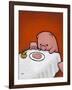 Revenge Is a Dish (Pig)-Luke Chueh-Framed Art Print