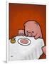 Revenge Is a Dish (Pig)-Luke Chueh-Framed Art Print