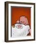 Revenge Is a Dish (Pig)-Luke Chueh-Framed Art Print