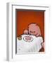 Revenge Is a Dish (Pig)-Luke Chueh-Framed Art Print