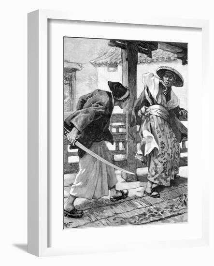 Revenge of the 47 Ronin. Samurai Tale & Code of Honor-Chris Hellier-Framed Photographic Print