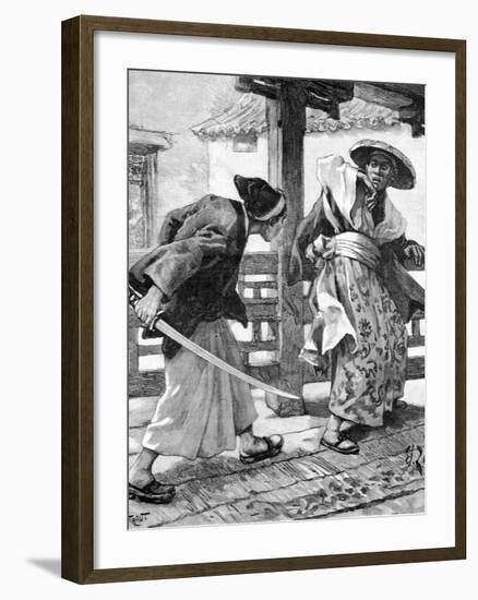 Revenge of the 47 Ronin. Samurai Tale & Code of Honor-Chris Hellier-Framed Photographic Print