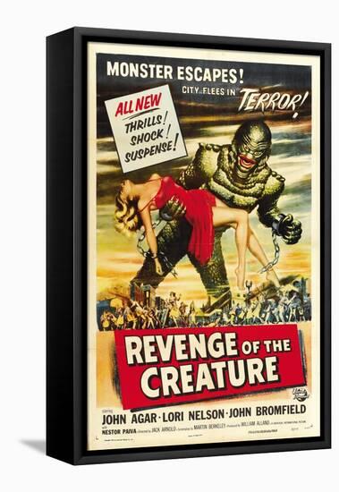 Revenge of the Creature, 1955, Directed by Jack Arnold-null-Framed Stretched Canvas