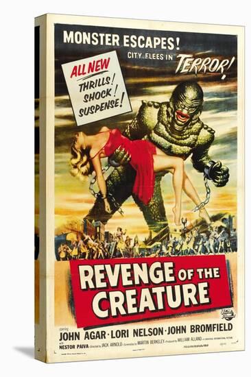 Revenge of the Creature, 1955, Directed by Jack Arnold-null-Stretched Canvas
