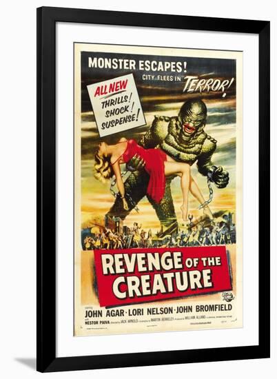 Revenge of the Creature, 1955, Directed by Jack Arnold-null-Framed Premium Giclee Print