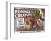 Revenge of the Creature, UK Movie Poster, 1955-null-Framed Art Print