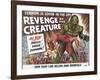 Revenge of the Creature, UK Movie Poster, 1955-null-Framed Art Print