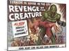 Revenge of the Creature, UK Movie Poster, 1955-null-Mounted Art Print