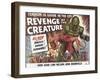 Revenge of the Creature, UK Movie Poster, 1955-null-Framed Art Print